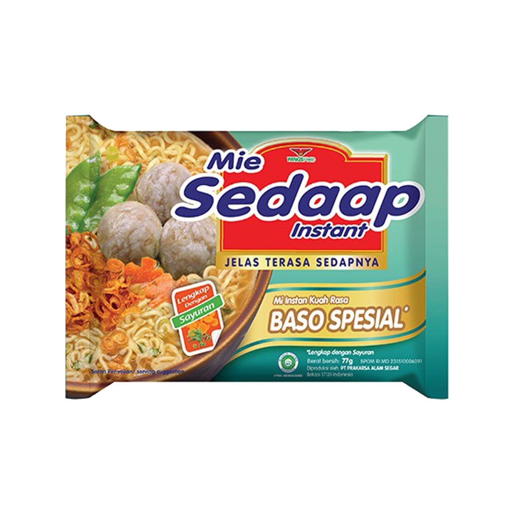 

Mie Sedaap Kuah Rasa Baso Spesial | Pack