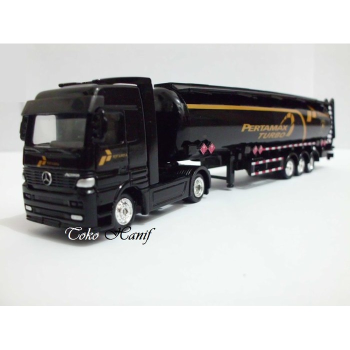 Diecast Miniatur Replika Truck Tanki PERTAMAX TURBO Pertamina