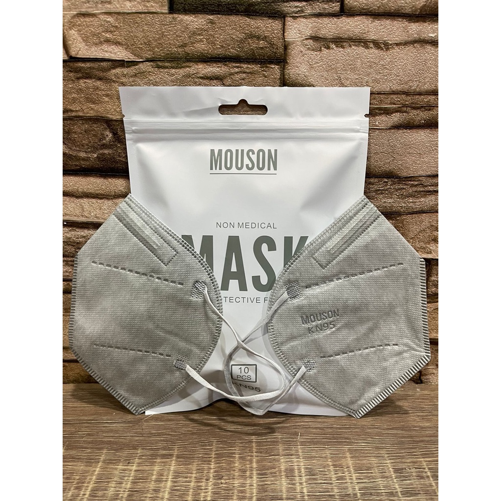 masker mask mouson kn95 5ply isi 10pcs / alat medis / kesehatan / masker