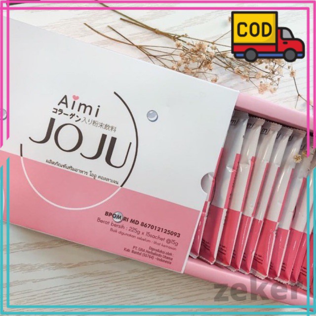 JOJU COLLAGEN DRINK BY AIMI BPOM Original Halal