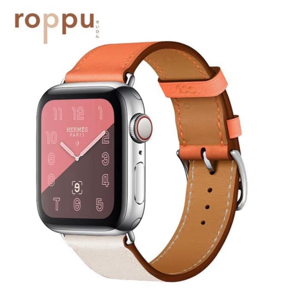 Roppu Leather Band Mixed Color for Apple Watch Series 1/2/3/4