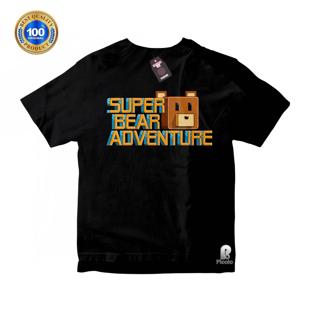 KAOS ATASAN ANAK SUPER BEAR ADVENTURE USIA 2-10thn