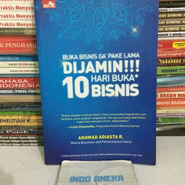 

buku buka bisnis ga pake lama 10 hari buka bisnis