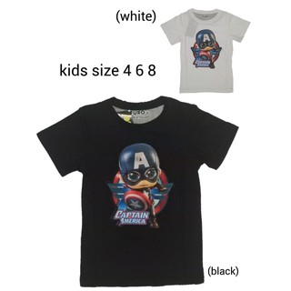 T shirt Anak Captain America Baju Kaos Anak Keren T shirt Anak Captain America Baju Kaos Anak Keren