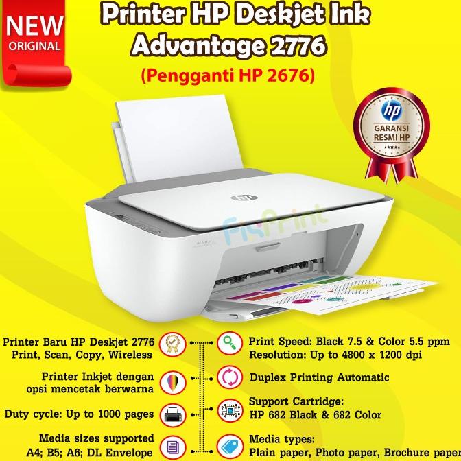 Printer HP 2335 2336 2337 Print, Scan, Copy Pengganti Printer 2135 New