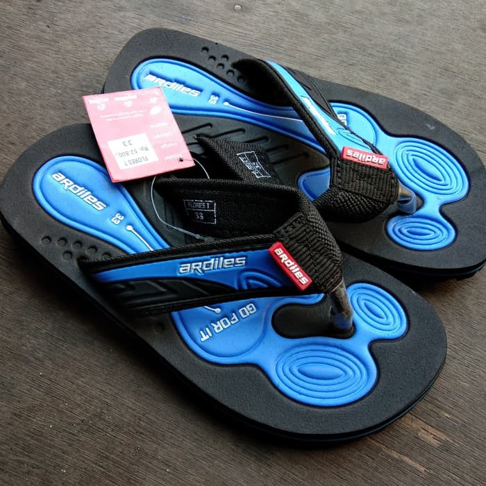Sandal Gunung Jepit Anak Laki - Laki Ardiles Flores T 33 - 33- Hitam q1