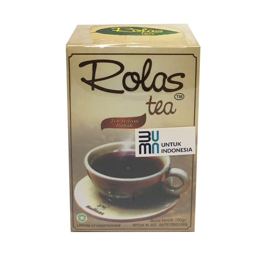 

Jual Teh Hitam Bubuk Premium Rolas Tea 100 Gram