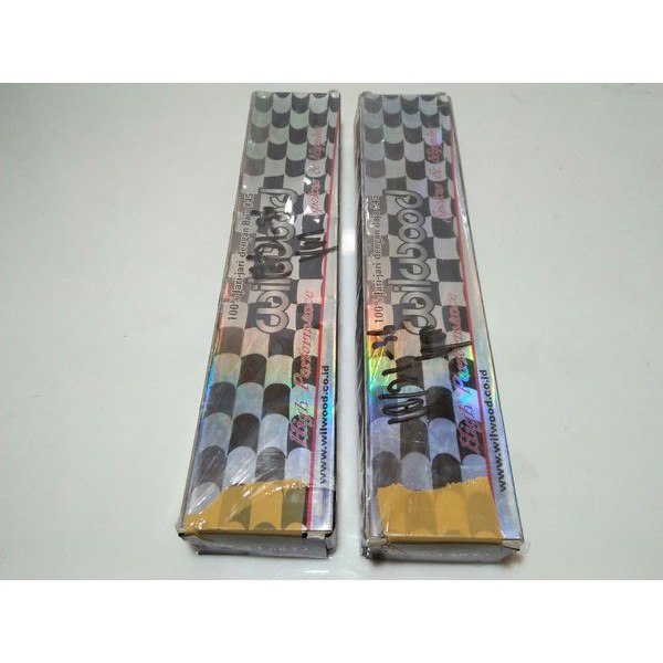 Jari Jari Jeruji Klx 18 21 Hitam Black Satu Set Depan Belakang Model TDR