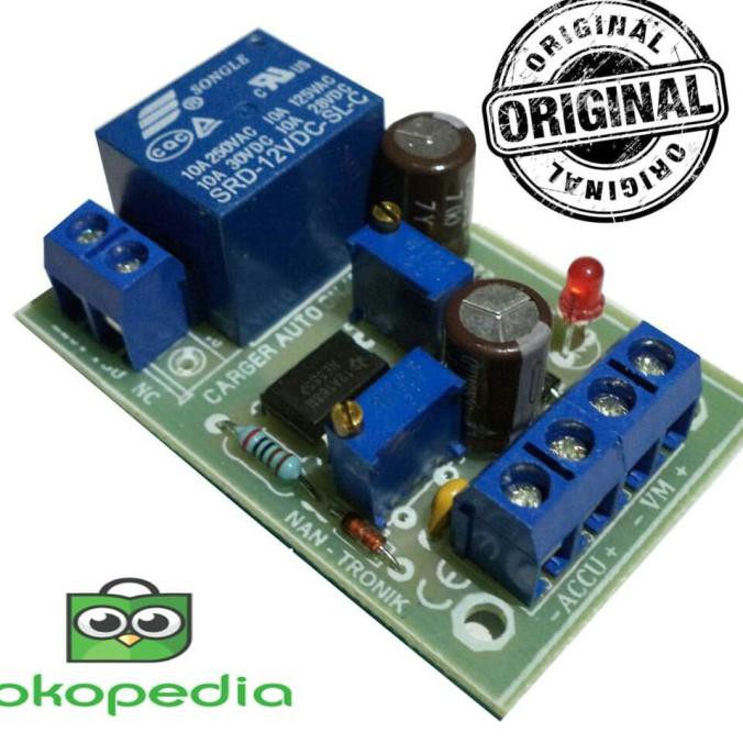 MODUL KIT CHARGER ACCU / CAS AKI 12V OTOMATIS UP TO 150A | TOP BRAND 