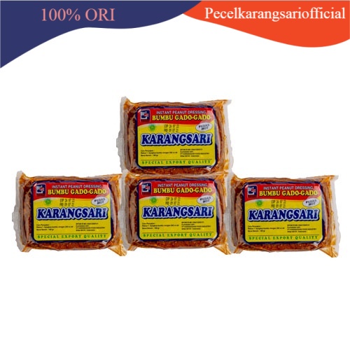 

Karangsari- 4 Bumbu Gado-gado Pedas 180 gr