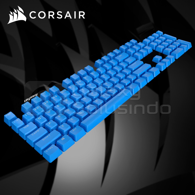 Corsair PBT DOUBLE-SHOT PRO Keycap Mod Kit - Elgato Blue