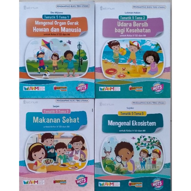 BUKU TEMATIK KELAS 5 SD/MI PLATINUM TIGA SERANGKAI TERBARU