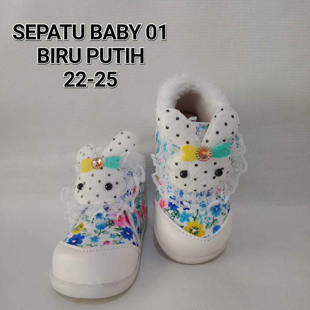 SEPATU BAYI CEWEK LUCU DAN IMUT 22-25