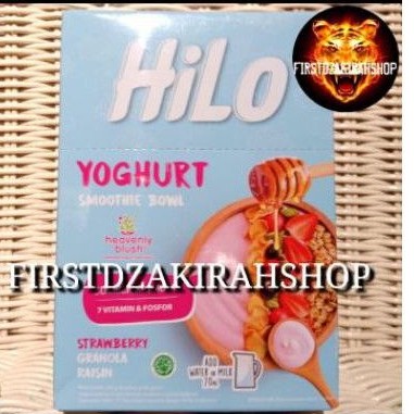 

Hilo yoghurt strawberry granola raisin 240gr