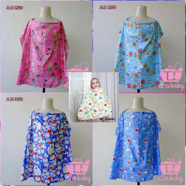 Aprin menyusui ellha baby melingkar/Nurshing cover/ Penutup menyusui
