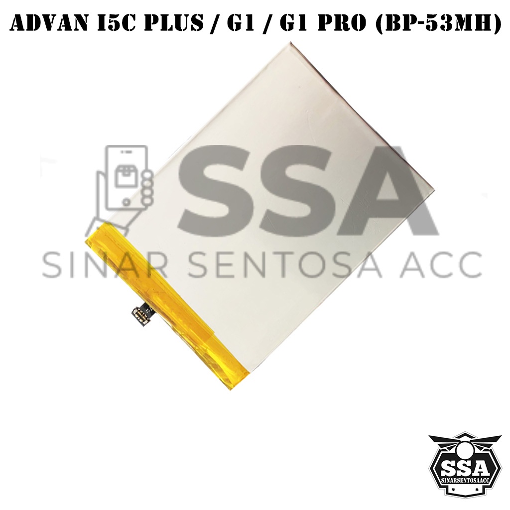 Baterai Original Advan I5C Plus G1 G1 Pro i5c+ BP-53MH BP53MH BP 53MH OEM Batre Batrai Batrei Battery I 5C i5c plus pro Ori HP Batu Batere Garansi Murah Awet