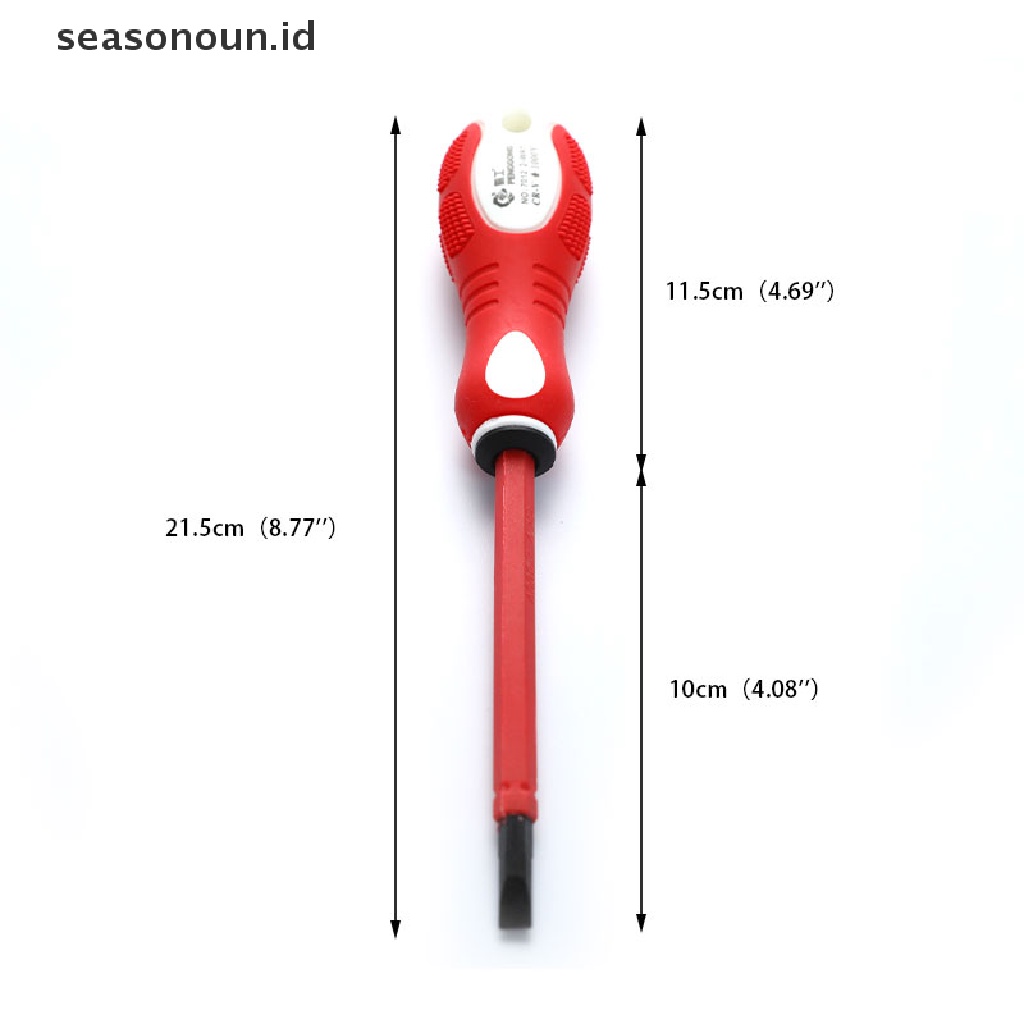 (seasonoun) 2in1 Obeng Tes Pen Deteksi Tegangan Listrik 1000V