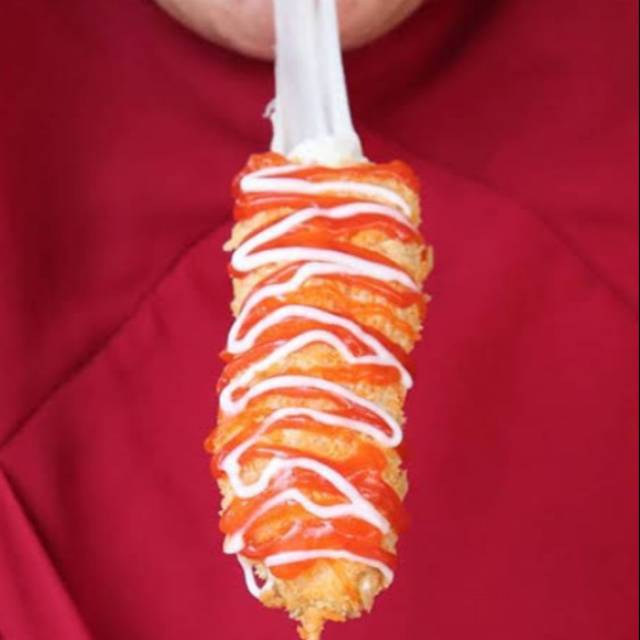 

Corndog / Mozis / kordog mozarella sosis / Corn dog lummer / mozarella sosis