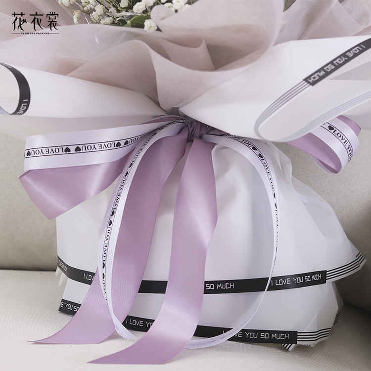 HAPPY TIME PITA RIBBON CSZD038 3.8cm SATIN BOUQUET BUNGA POLOS PITA HAMPERS HAND BOUQUET MEWAH MURAH