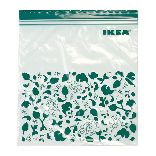 Kantong Plastik Klip ISTAD IKEA/ Kantong Ziplock 2.5 Liter Isi 25 Pcs