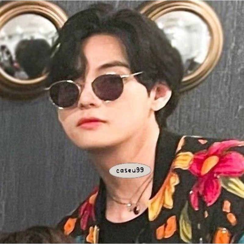 kacamata oval retro candy fashion sunglasses kpop irene red velvet taehyung Jimin BTS chenle mark NCT dream / kacamata Fashion Unisex Style Korea Kacamata Keren Import glasses hitam warna warni ungu kuning