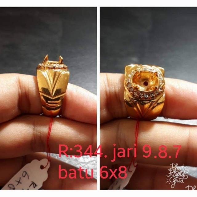 Ikat ring emban perunggu model eropa