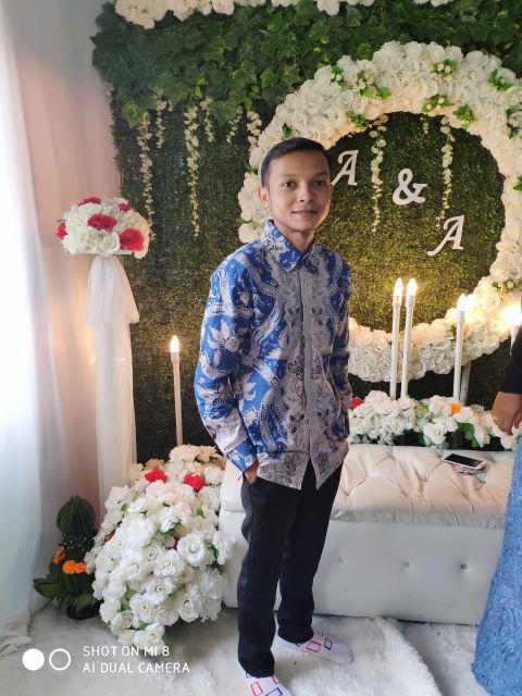 Batik Kemeja Lengan Panjang Ranajaya Modern Fashion Pria Batik Solo