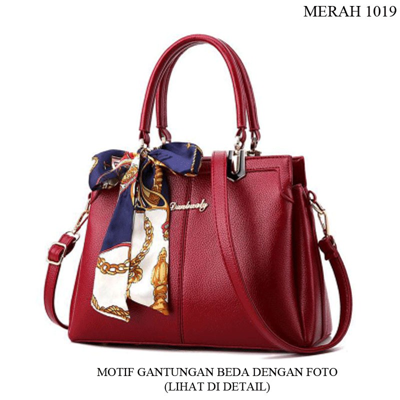 New arrival tas wanita branded import batam merek WD 1019 promo