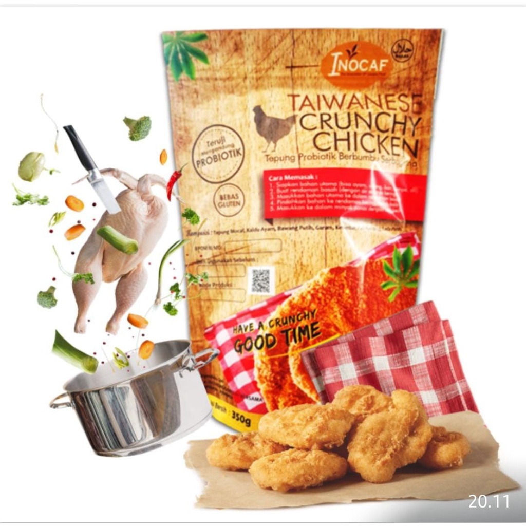 

GULAKONG INOCAF Taiwanese Crunchy Chicken / Tepung Bumbu Gluten Free