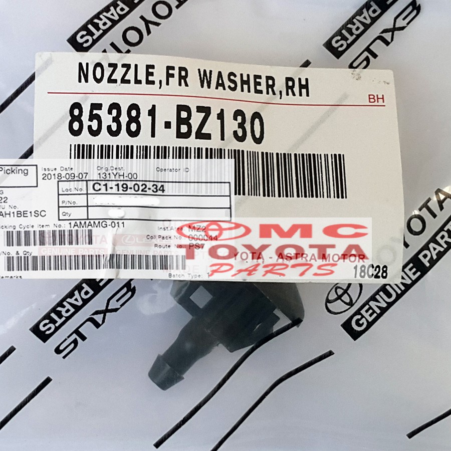 Wiper Nozzle Nozle Avanza Xenia Allnew 85381-BZ130