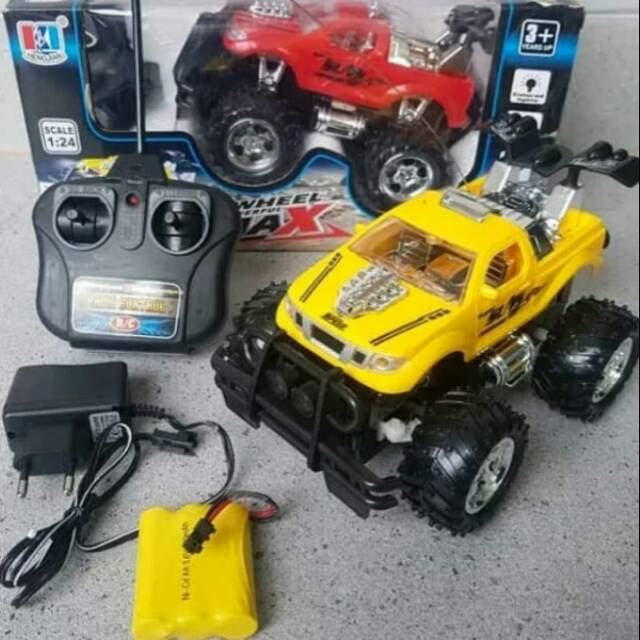 [BAYAR DI TEMPAT / COD] Mainan mobil off road max mobil jeep remot