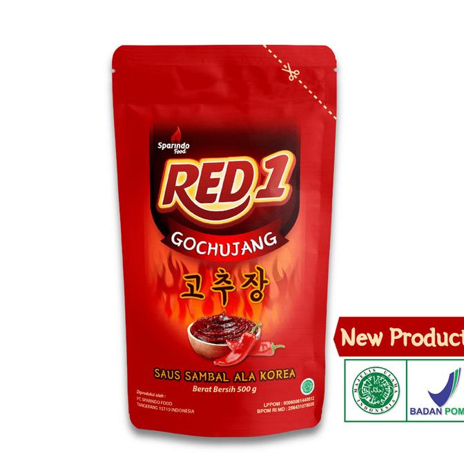 

[[COD]] RED1 Gochujang HALAL 500 gram PRODUK TERBATAS Kode 226