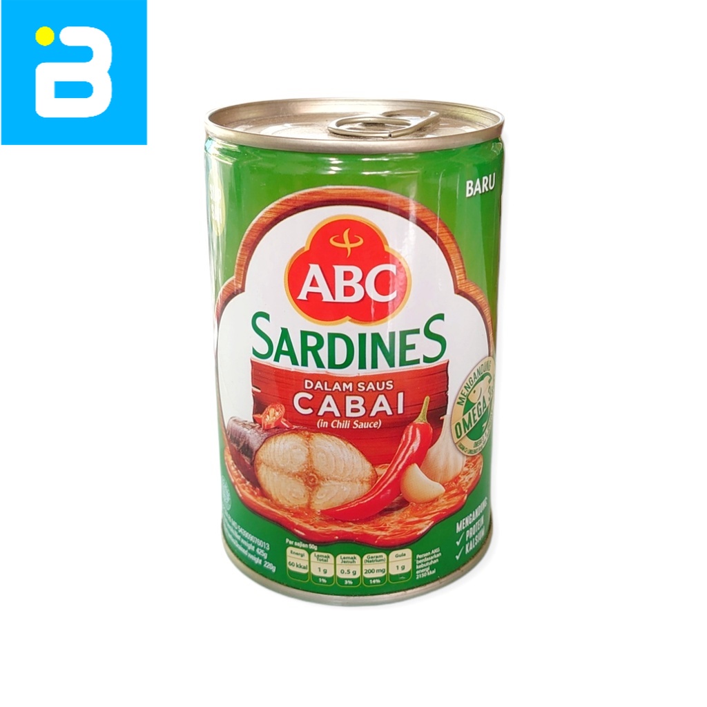

ABC Sarden Cabai 425 G
