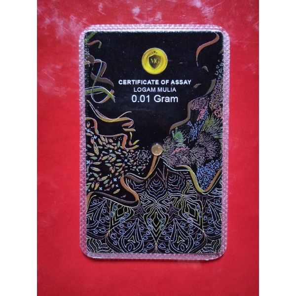 Mini Gold Souvernir Edition 0,005 0,01 Gram