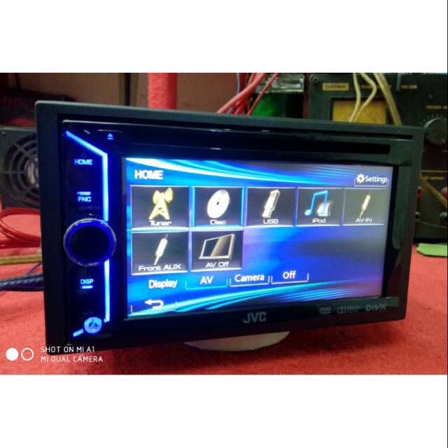 Audio mobil Head unit double din JVC ex HRV