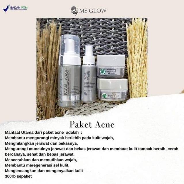 MS Glow Skincare terbaik BPOM, aman, dan halal