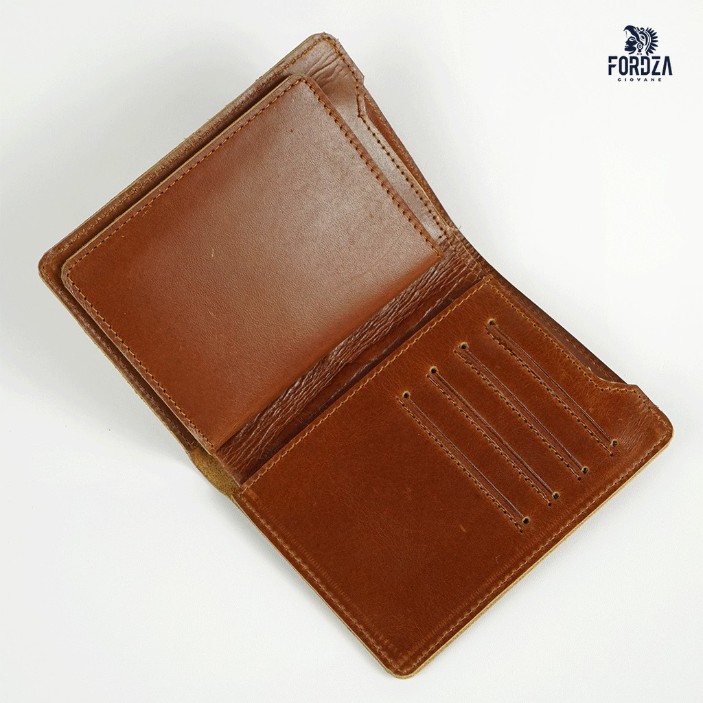 Dompet Pria Kulit Asli Potrait Lipat Wallet Fordza Geovane DM02