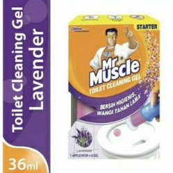 Mr muscle Mr. muscle gel pembersih dan pengharum toilet cleaning gel starter 36 ml