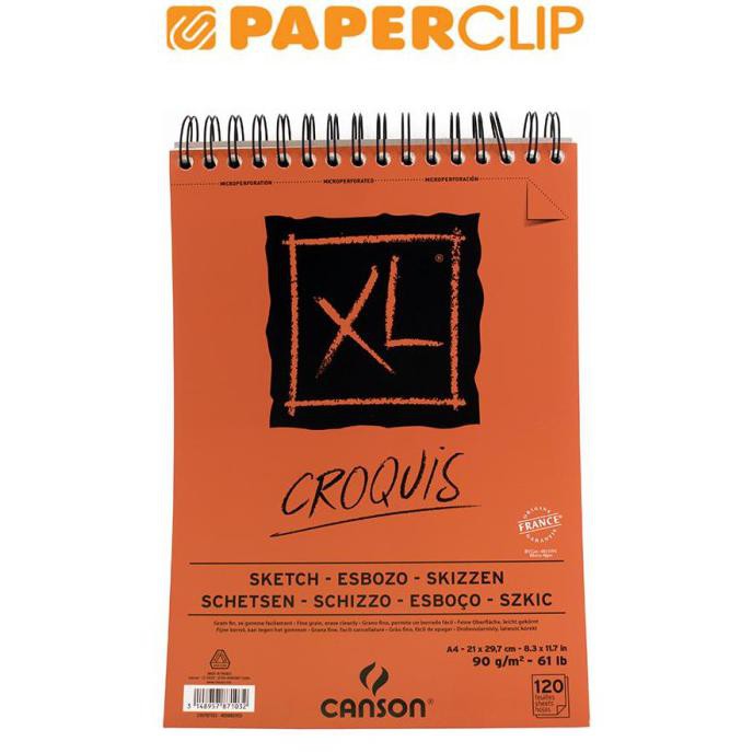 

Hari Ini Sketchbook Canson 200787103 A4 120S Xl Bagus