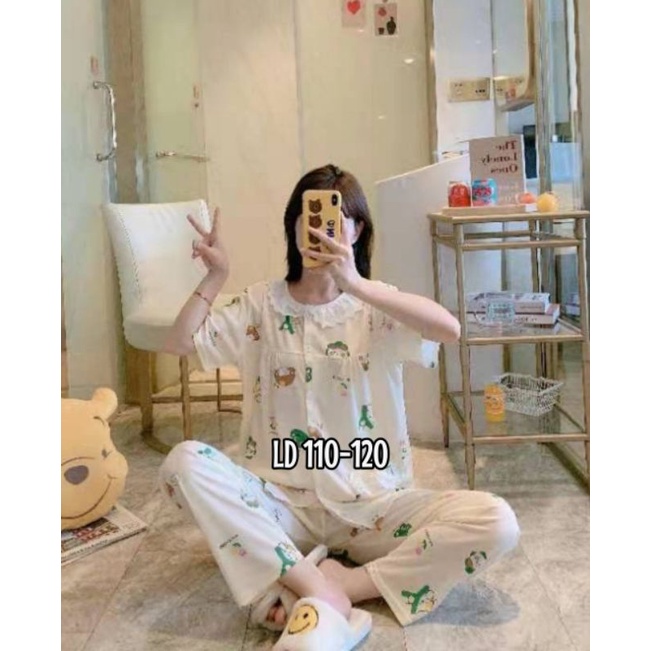 Piyama wanita import cp/fashion wanita/baju tidur murah C10-D