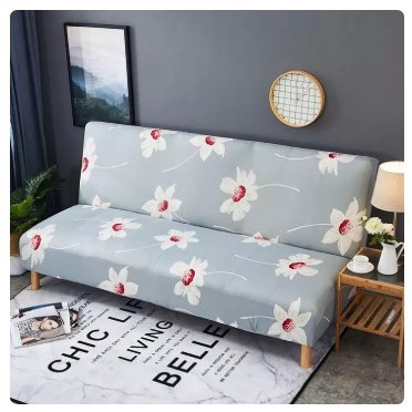 Cover sofa bed / Sarung sofa bed - Abu Kembang