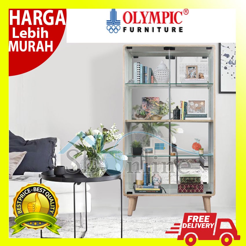 Lemari Hias Kaca Olympic DCB 0881139 Harga Pabrik