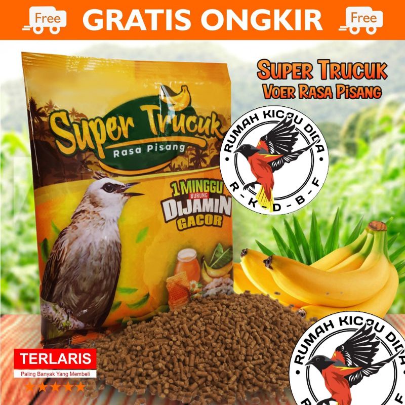 Super Trucuk / Pakan Burung Trucukan /Pakan Burung Crocokan dan Cucak cucakan