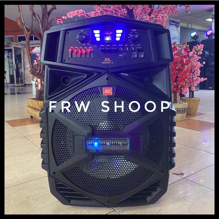 Speaker Portable Meeting Jdl Qv 15 / Qv15 / Qv-15 (15Inc,Usb,Bt) Ori Kode 1170