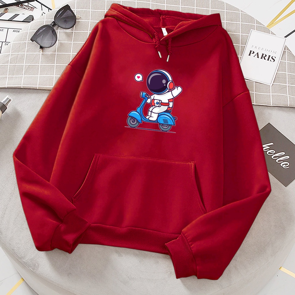 Sweater hoodie anak perempuan SCOOTER ASTRO baju suwiter anak cowok cewek kekinian