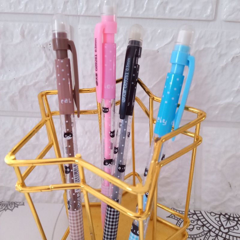 

Pensil Mekanik Karakter 0,5 mm (Kucing)