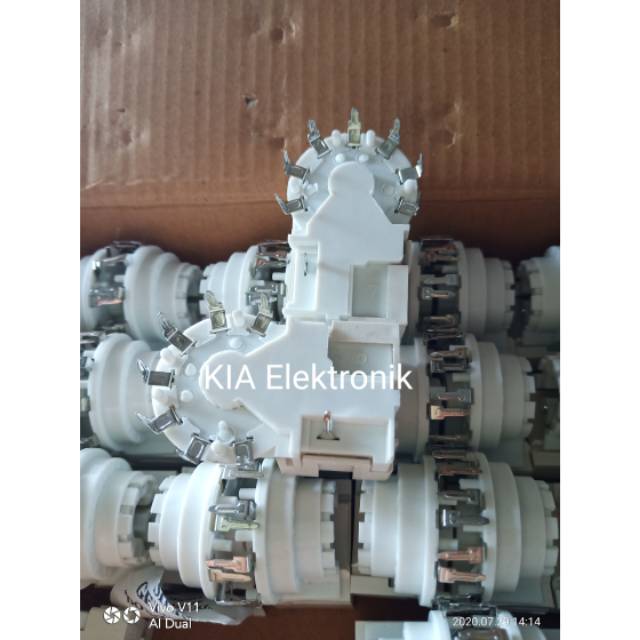 Soket CRT 7pin Luar Socket 7 Pin Socet Crt 7pin