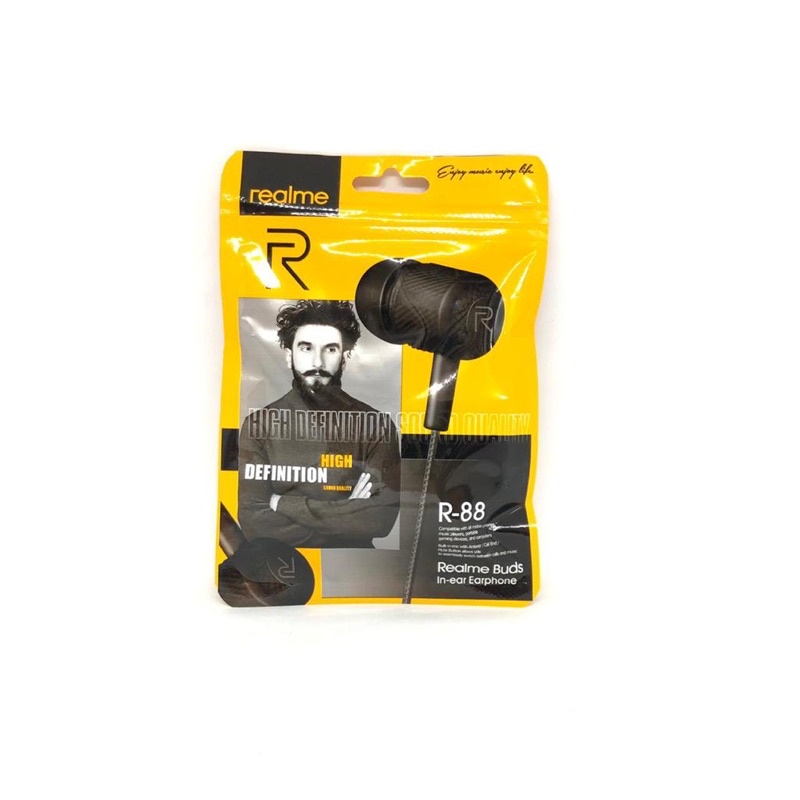 Ready Handsfree Stereo Realme R-88 R-35 High Quality