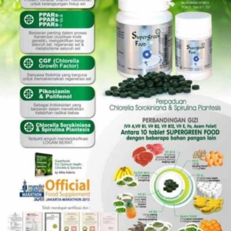 SGF super green food KK 150tablet