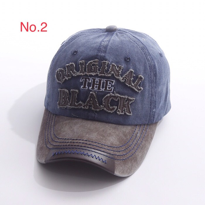 Topi Baseball Cap import Original The Black